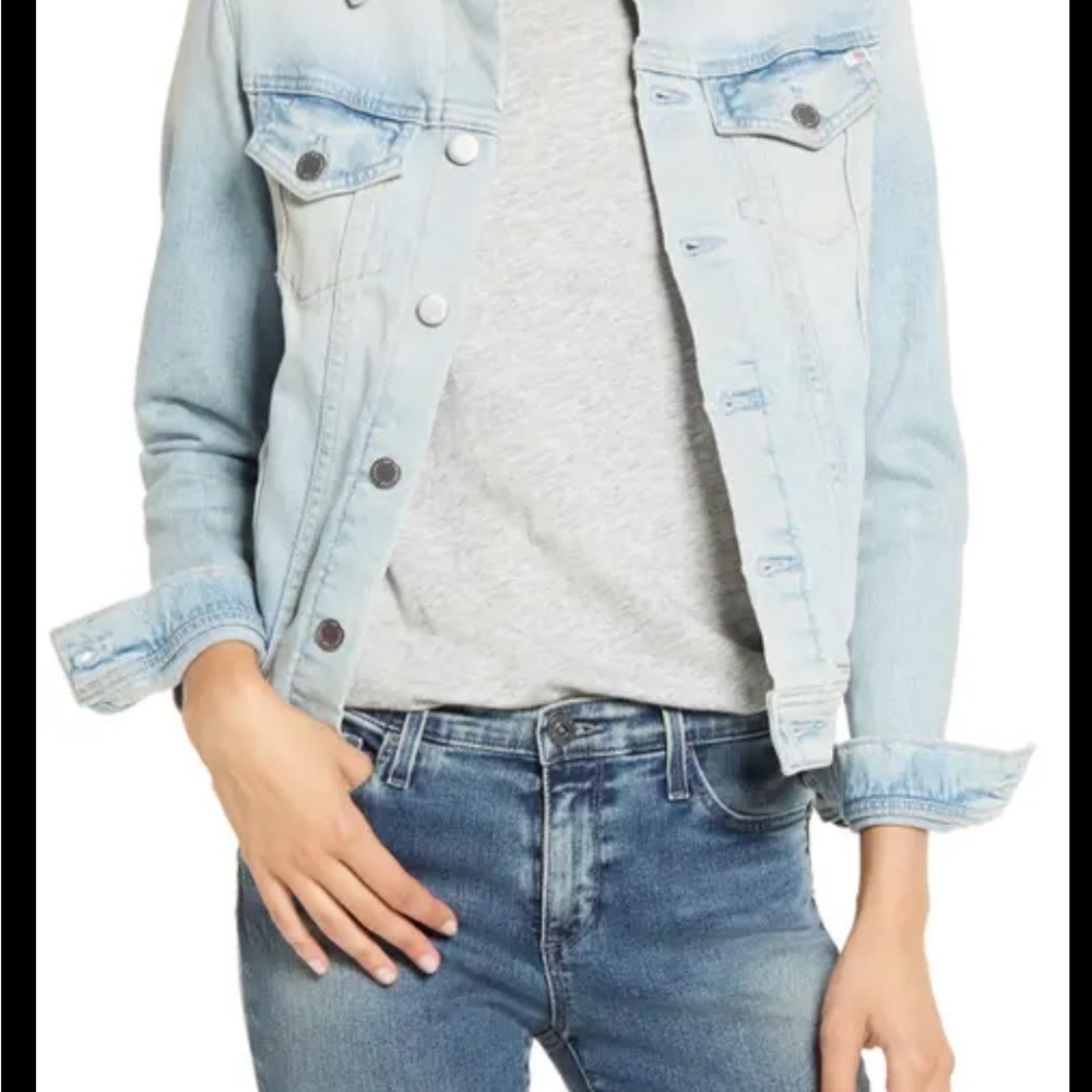 AG Adriano Goldsmith Light Blue Denim Jacket